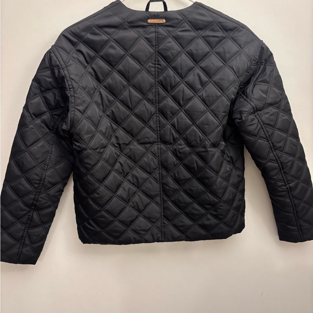 Jason Wu Black Quilted Puffer Jacket XS - NWT - MSRP $148 - Picture 3 of 4